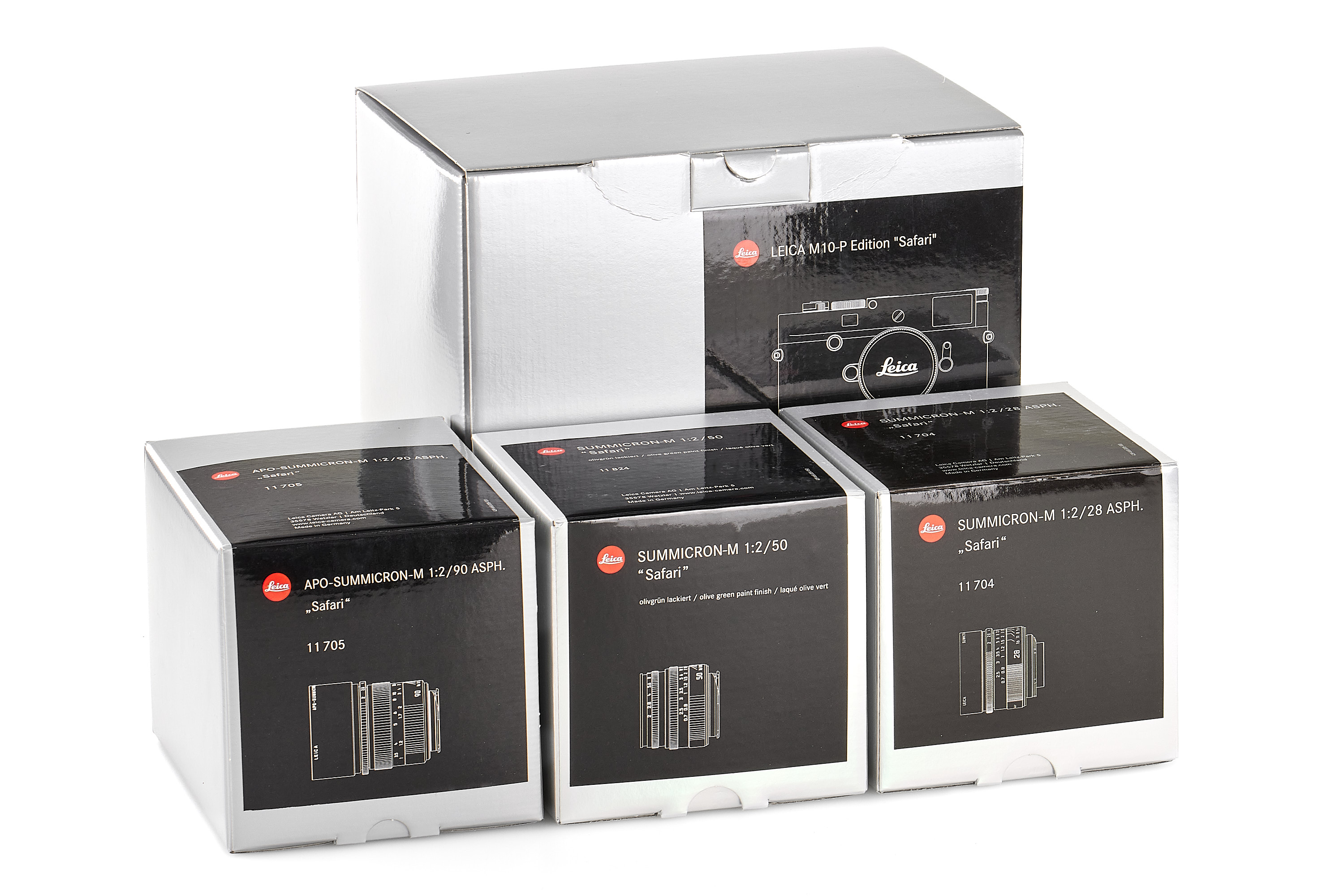 Leica M10-P ‘Safari’ Outfit with 28, 50 and 90mm Lenses *