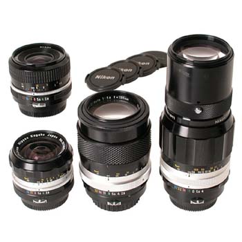 Nikkor lenses (various)