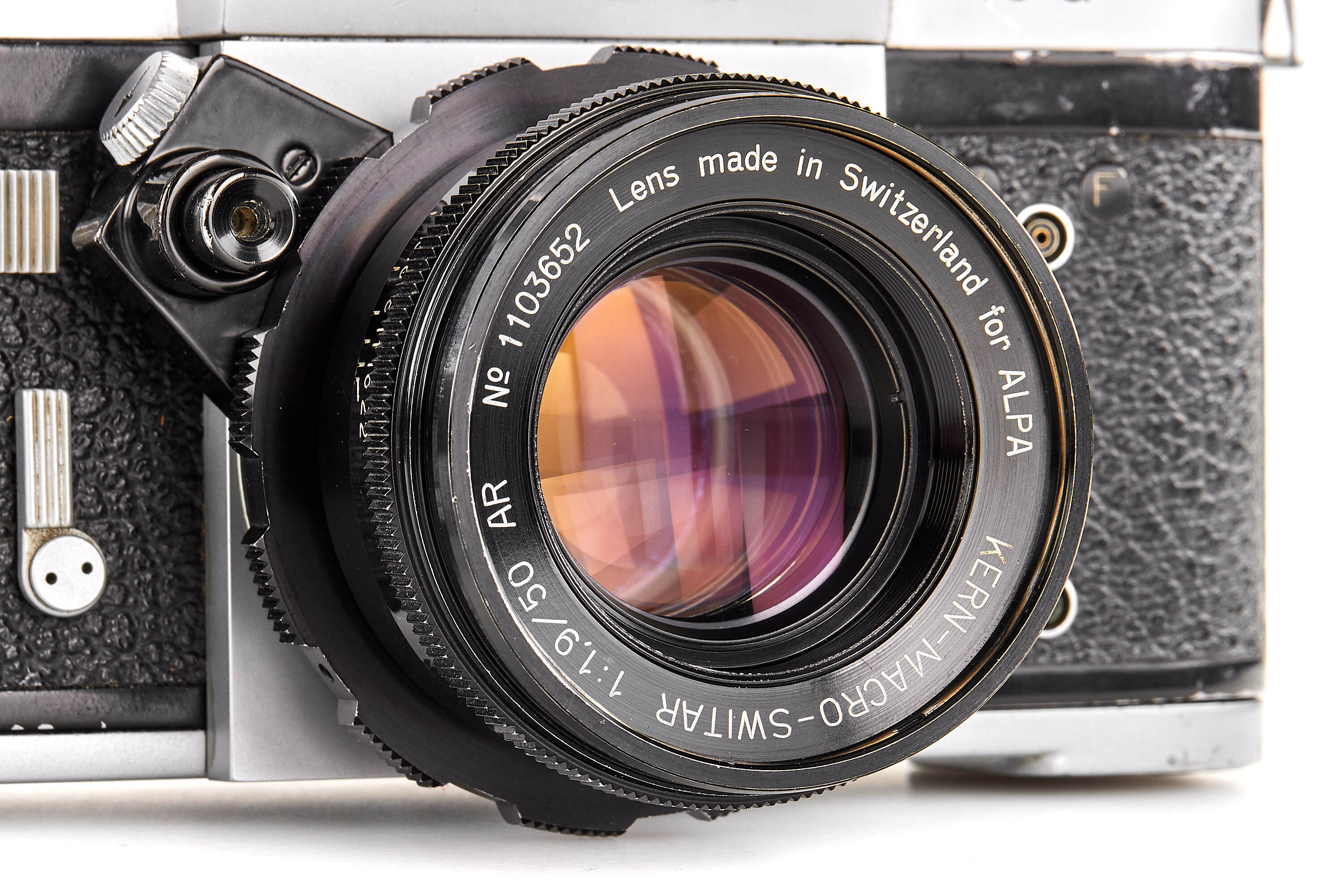 Alpa 10D chrome with Macro-Switar 1.9/50mm