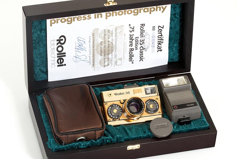 Rollei 35  Gold '75 Years'