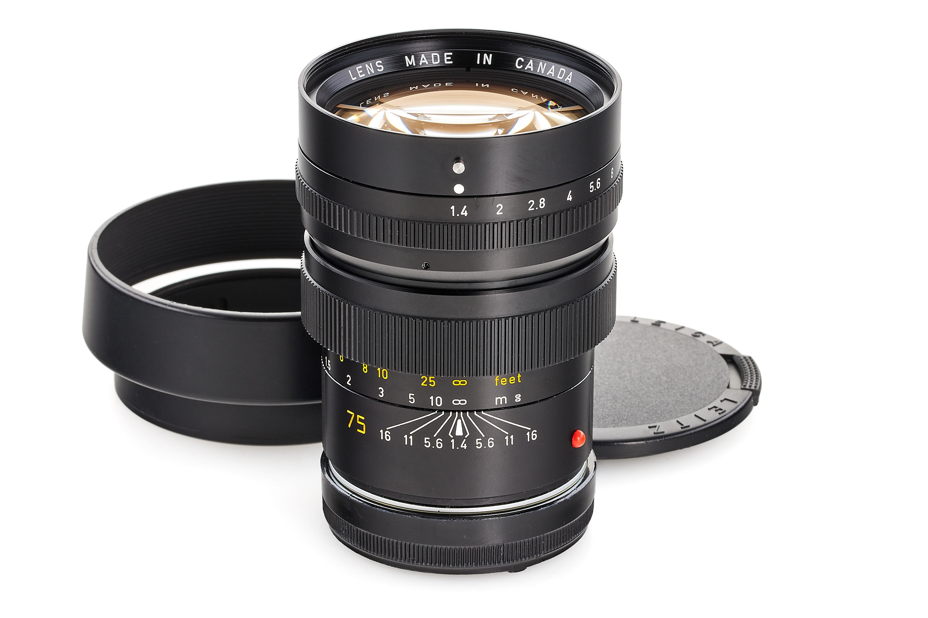 Summilux-M 1.4/75mm 11814 first batch * Summilux-M 1.4/75mm 11814 first batch *