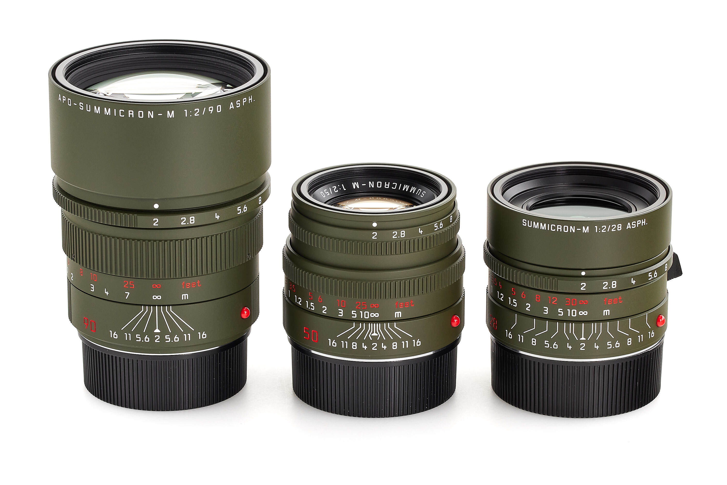 Leica M Safari 28/50/90mm lenses set
