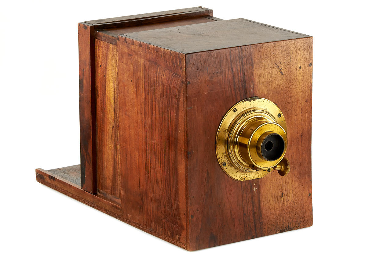 French Full Plate Sliding-Box Camera