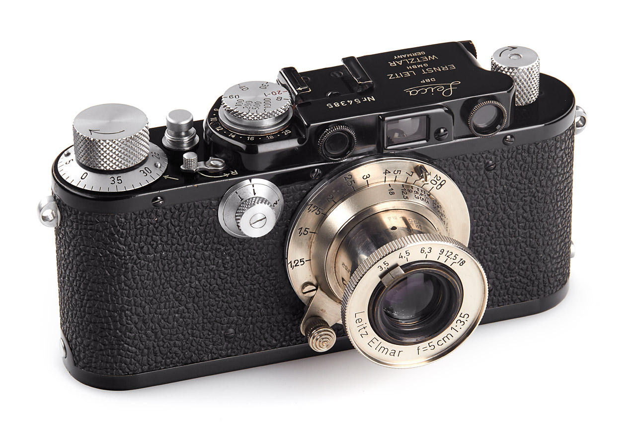 Leica IIIa syn. black/chrome *