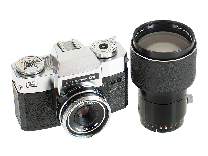 Contaflex 126  Tele-Tessar 4/200mm
