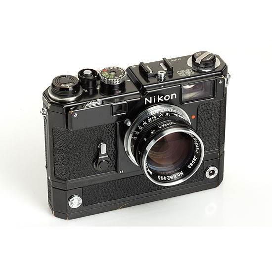 Nikon S3 Schwarz Lack