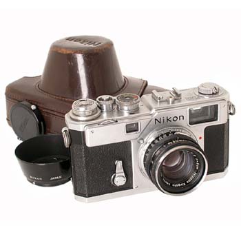 Nikon  S3 chrome + 2/5cm