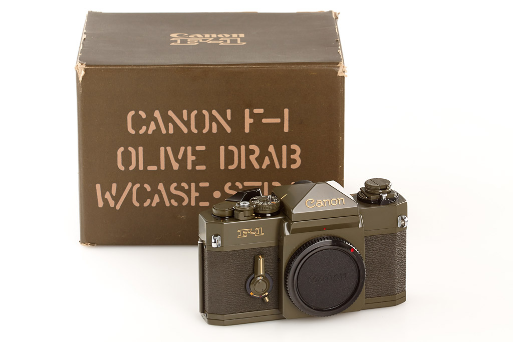 Canon F-1 olive