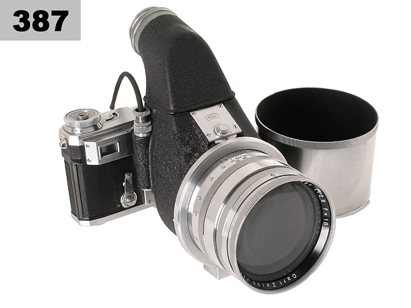 Contax  II + Olympia-Sonnar 2.8/18cm