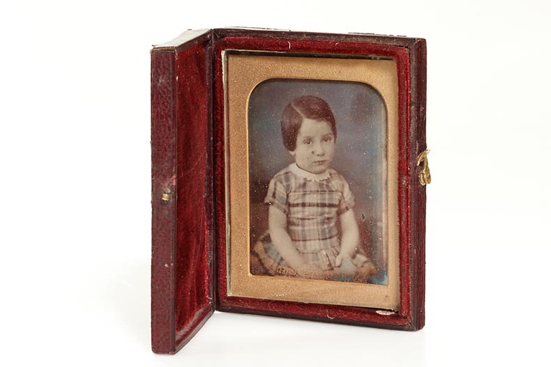 Daguerrotype Little Girl