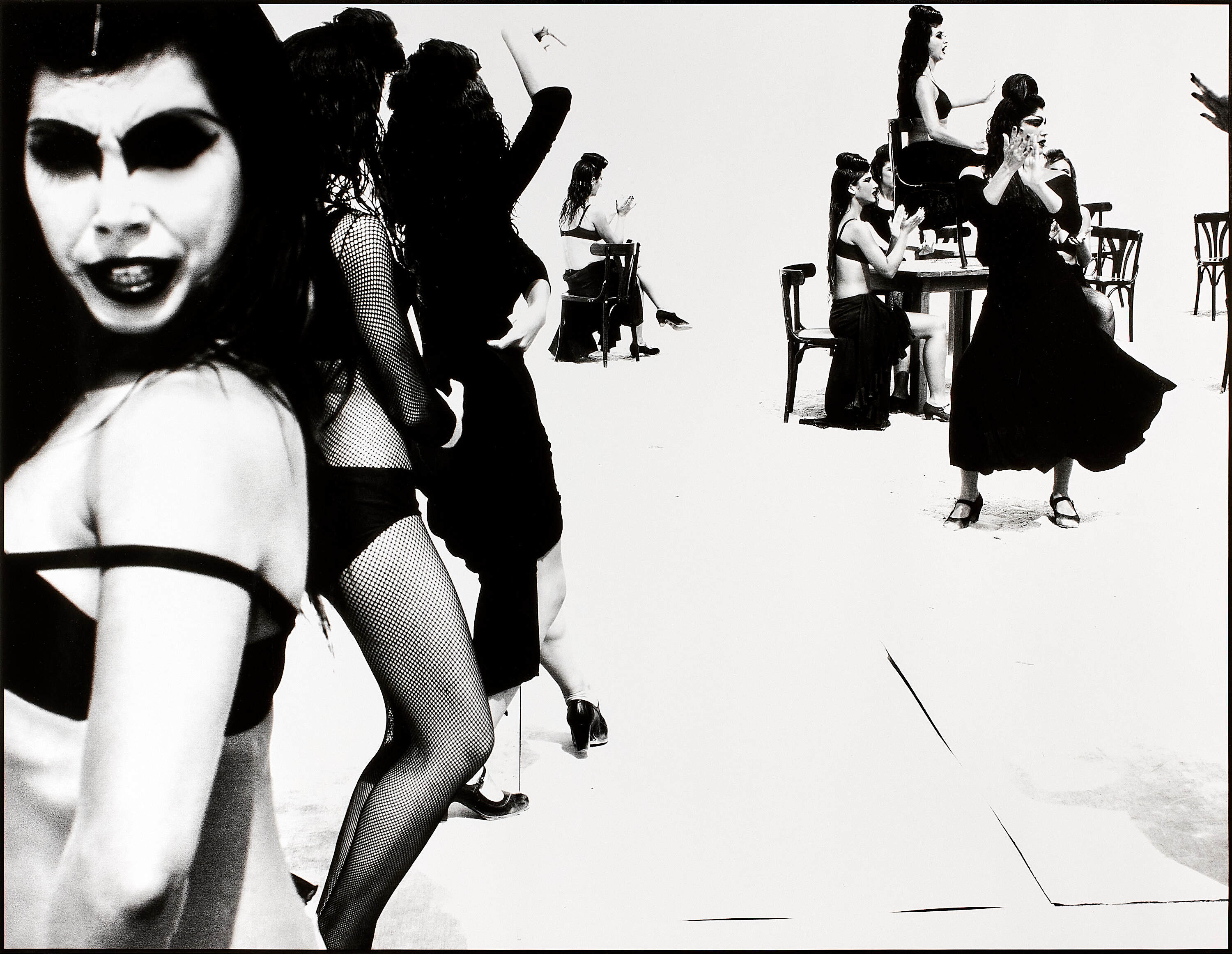 RUVEN AFANADOR ( *1959) - Mil Besos, Lakshmi´s Turn, Bullring outside Sevilla, Spain 2008