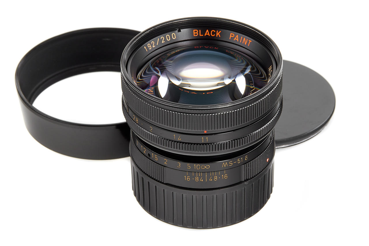 MS-Optical Sonnetar 1.1/50mm Black Paint