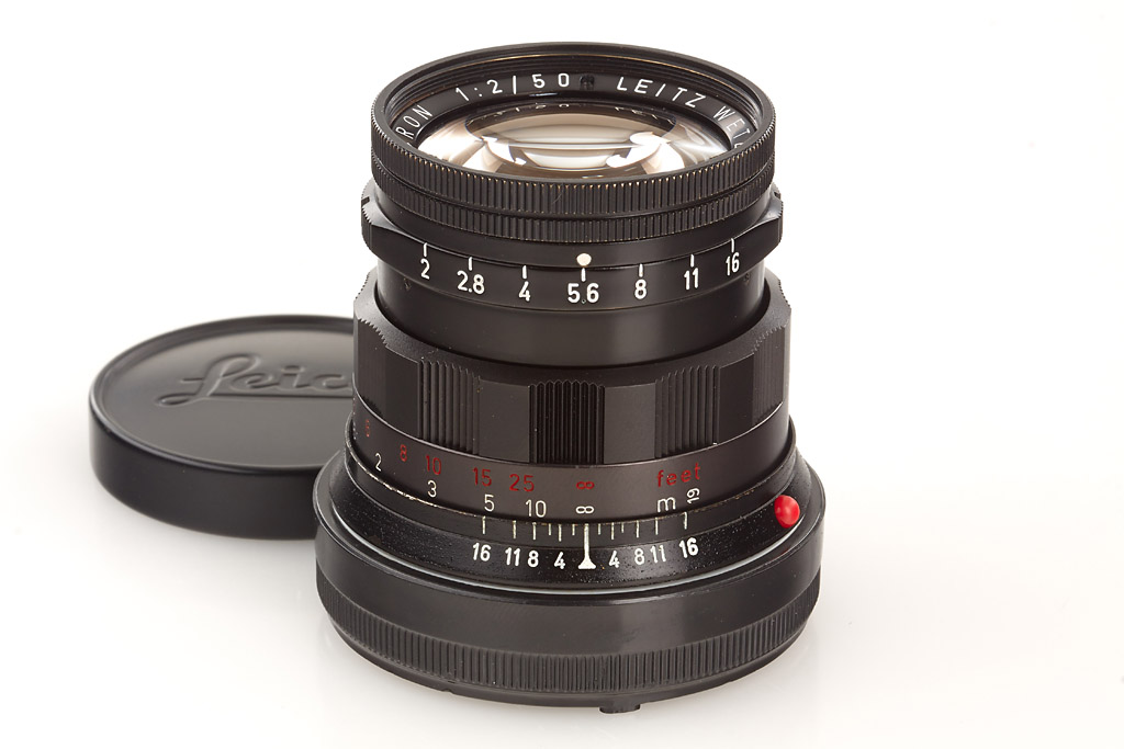 Summicron 2/50mm black paint