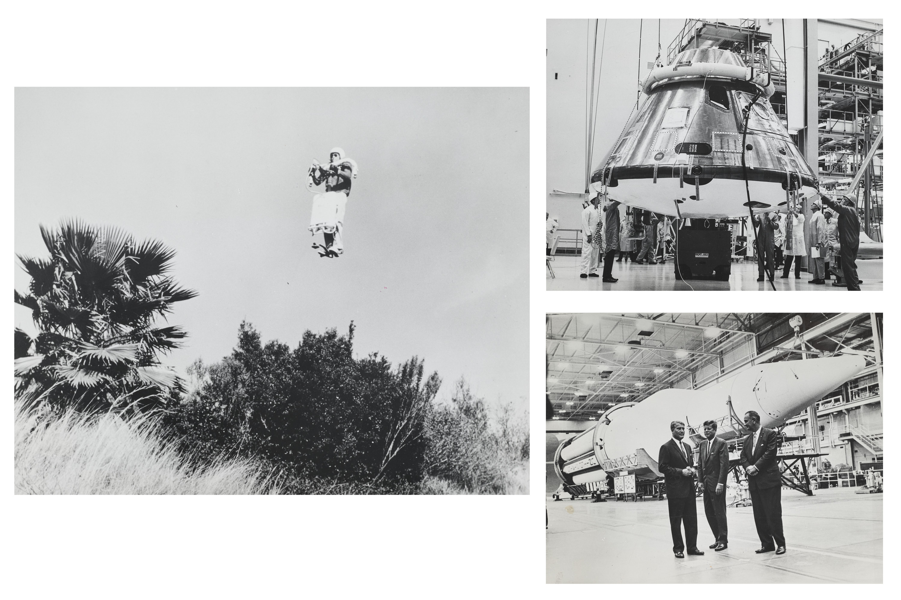 NASA - Set of 17 photographs, USA 1961- 1967