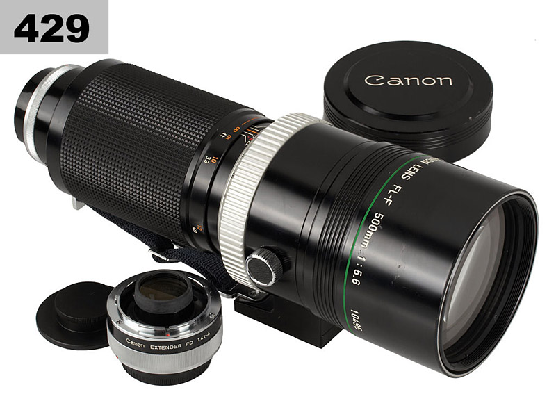 Canon FL  5.6/500mm Fluorite