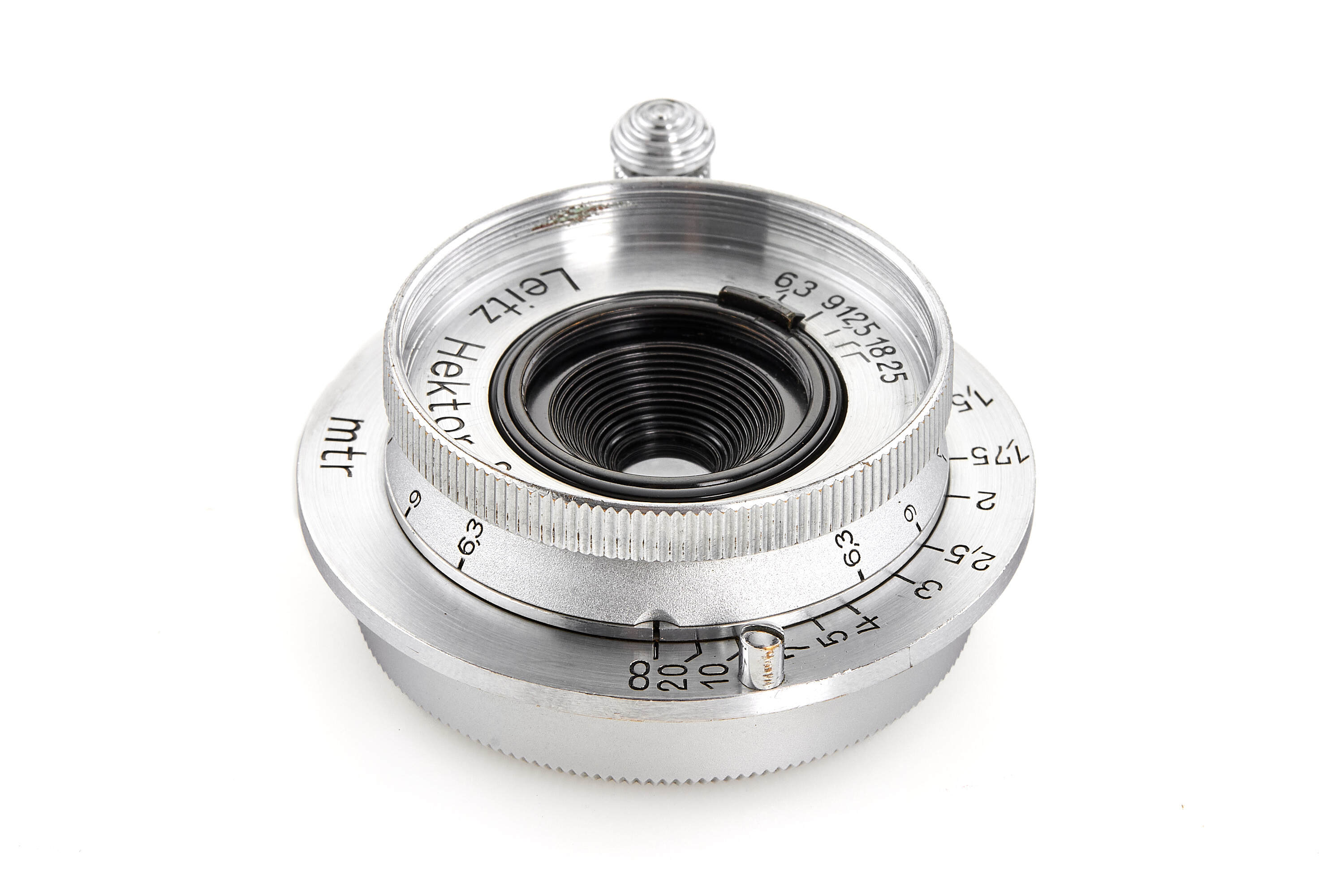 Hektor 6.3/2.8cm HOOPY chrome *