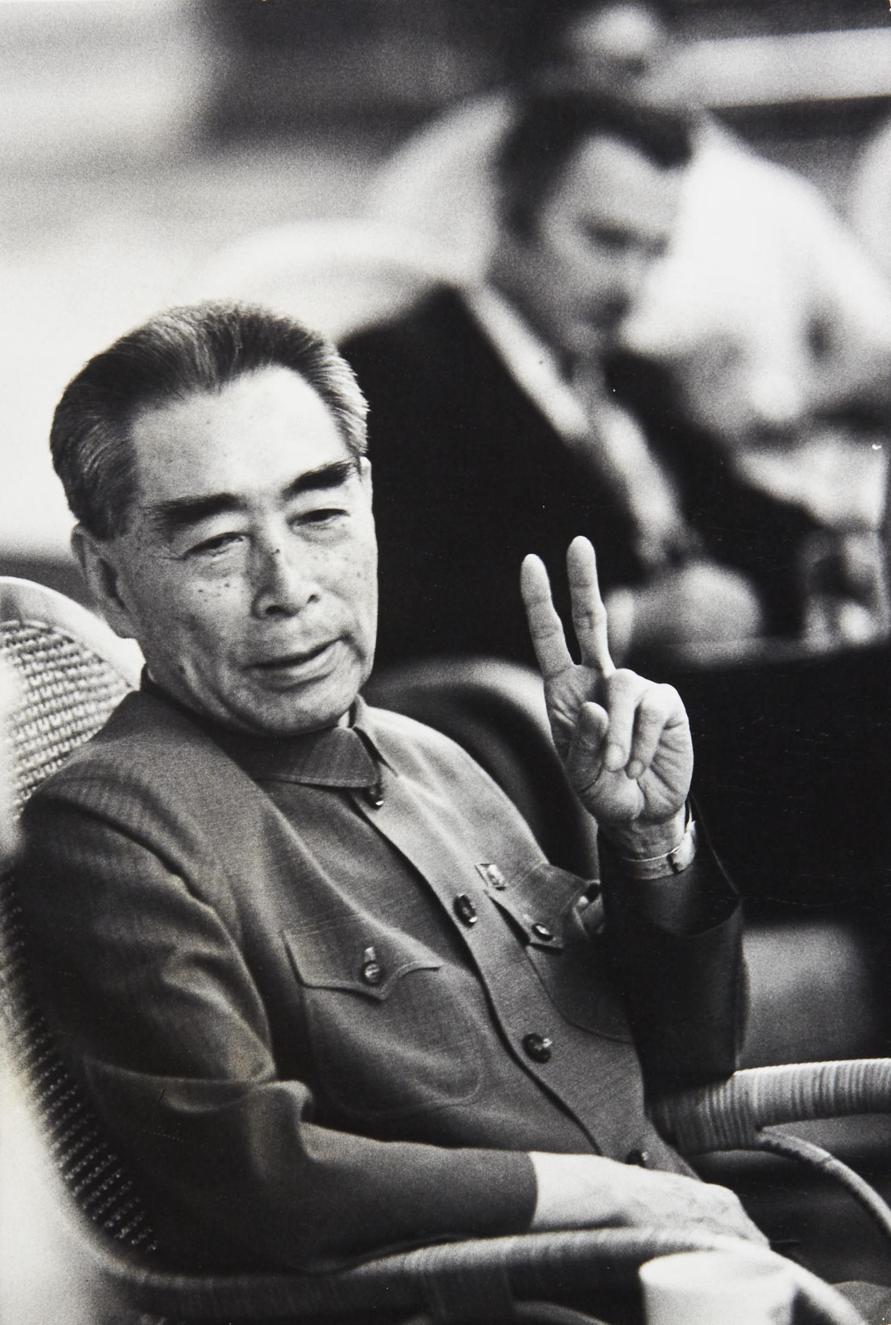 MARC RIBOUD (* 1923) Chou En-Lai, France 1971 * MARC RIBOUD (* 1923) Chou En-Lai, France 1971 *