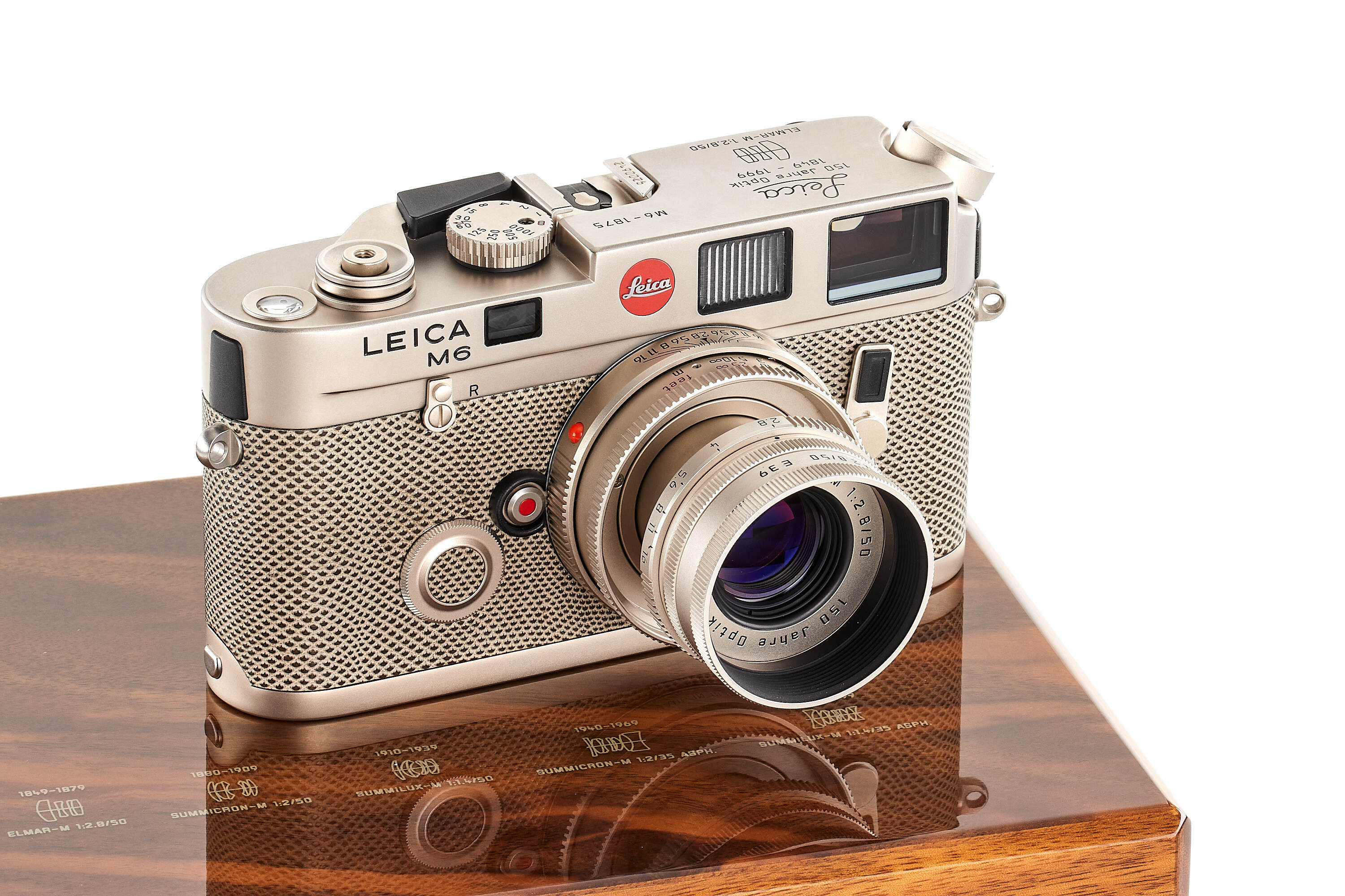 Leica M6 Platinium '150 Jahre Optik' set 10484 *