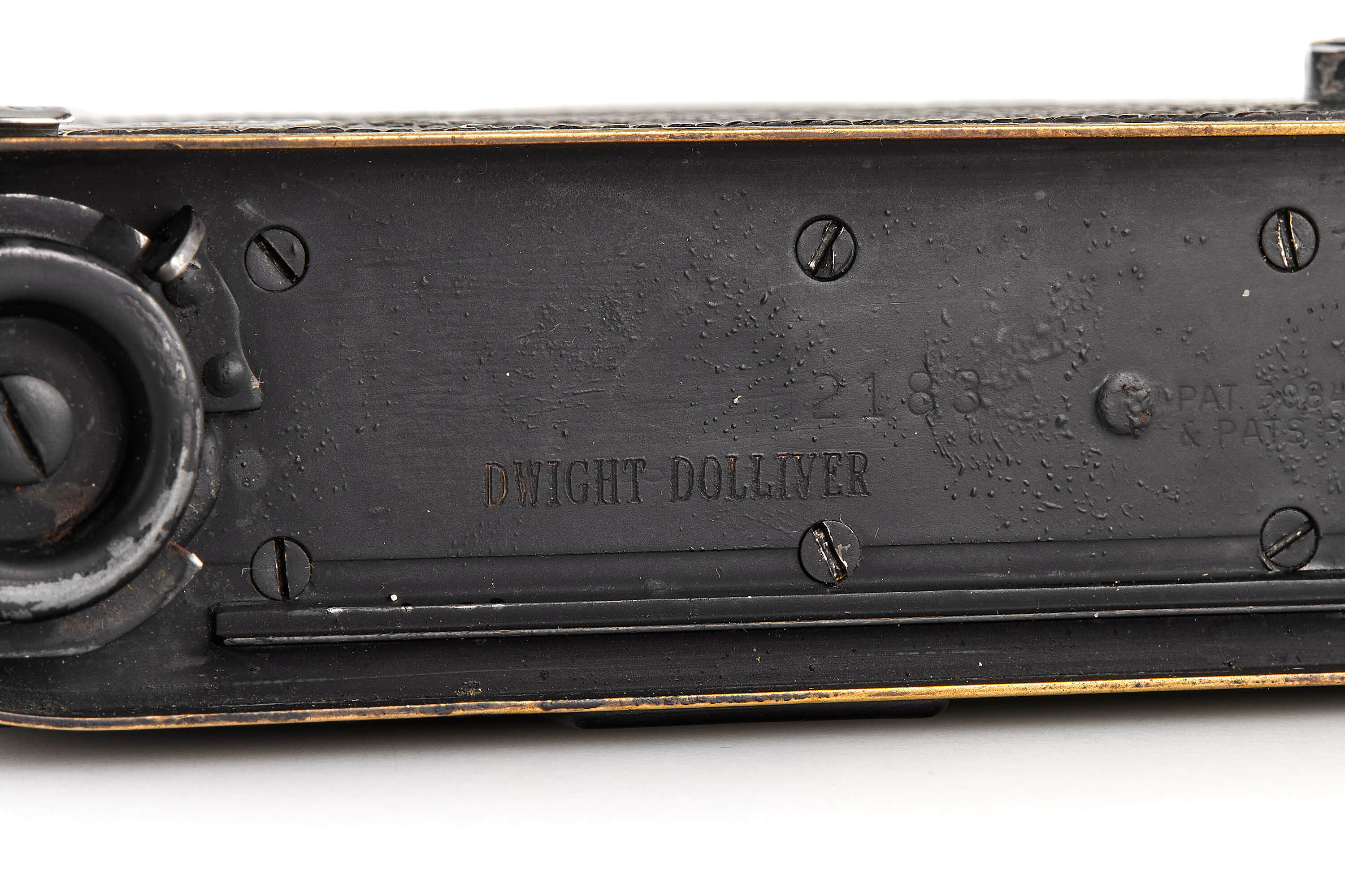 Leica M2 black paint 'Dwight Dolliver' *