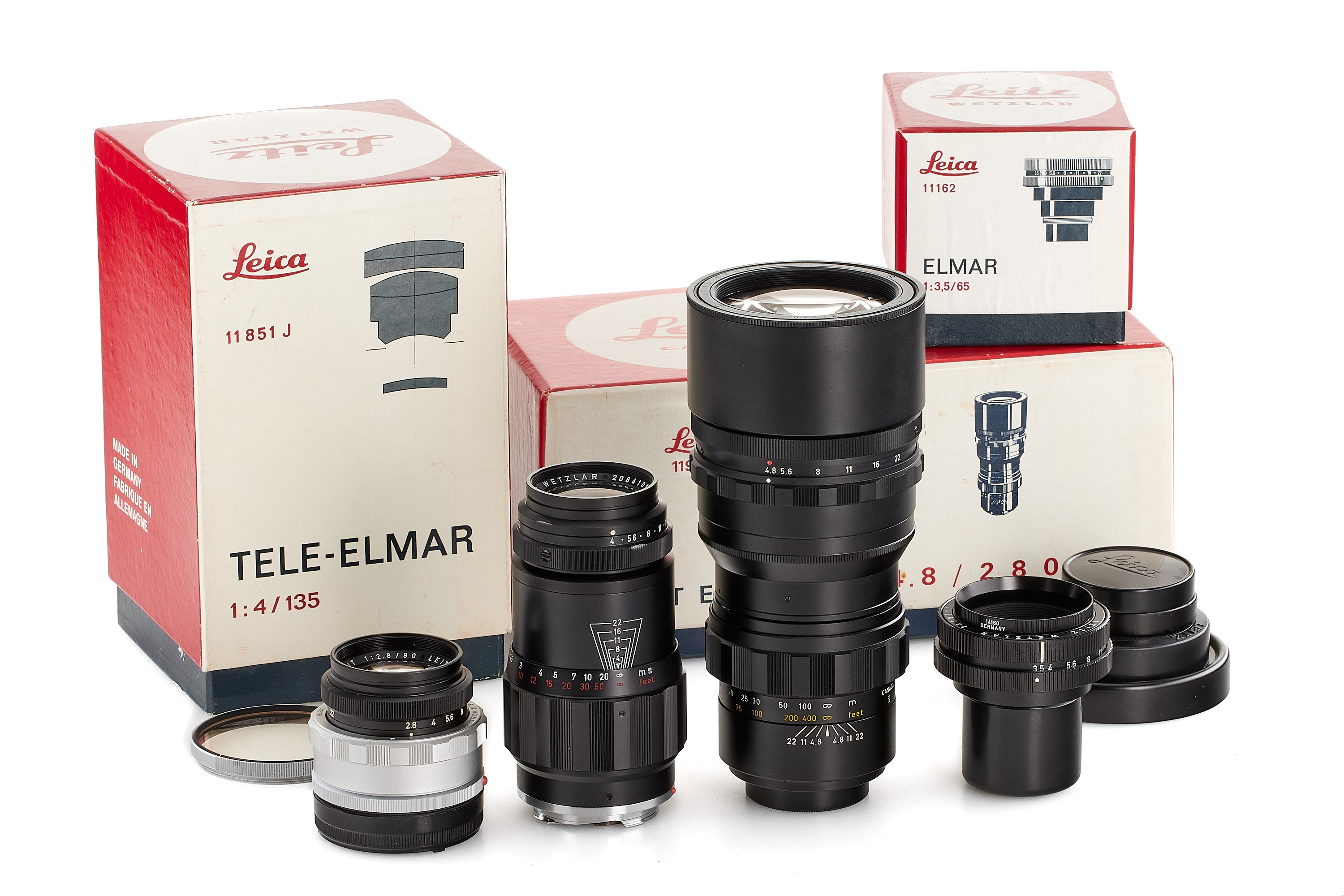 Leica-M lenses outfit *