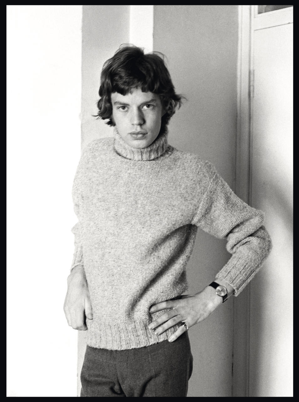 HENRI ELWING (* 1925) Mick Jagger, London 1966