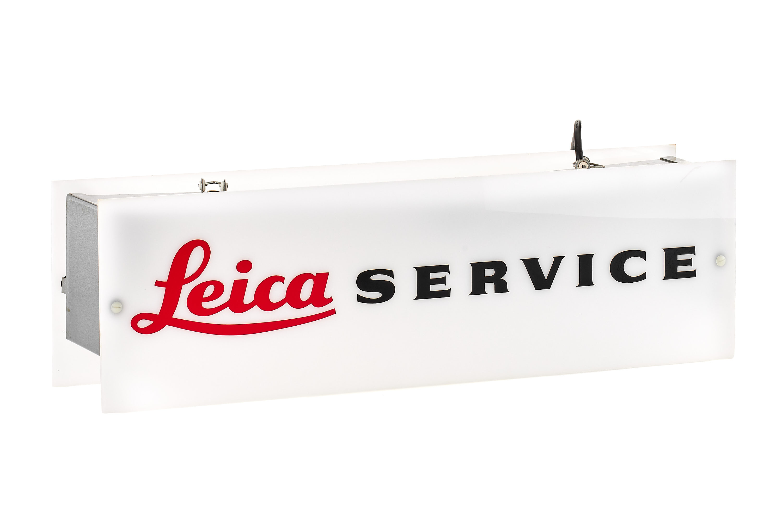 Leica Service advertising lamp *