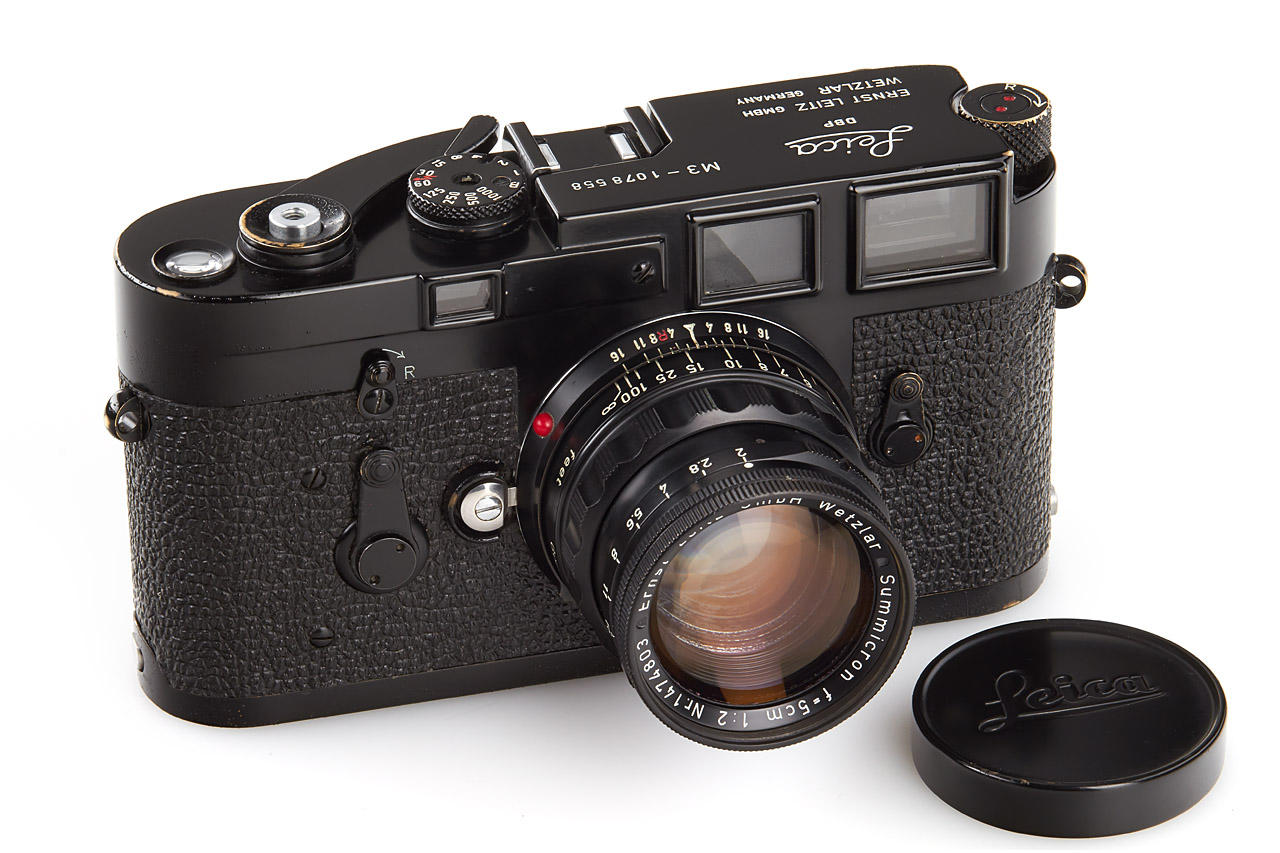 Leica M3 black paint