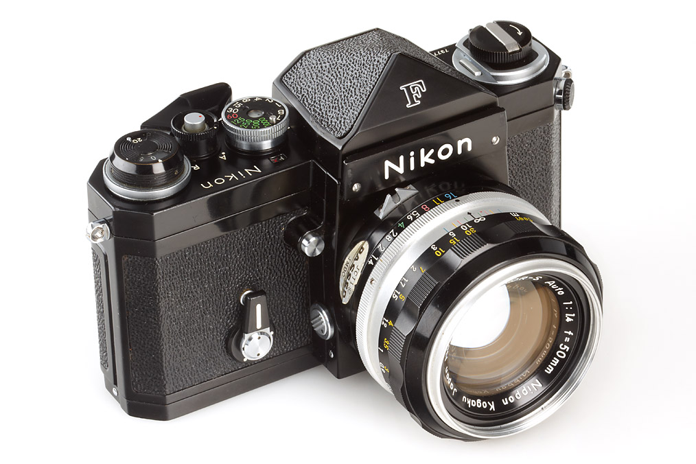 【外観美品】NIKON F アイレベル Eyelevel 黒 Black monophonica: Nikon F 黒 アイレベル 日本光学マーク