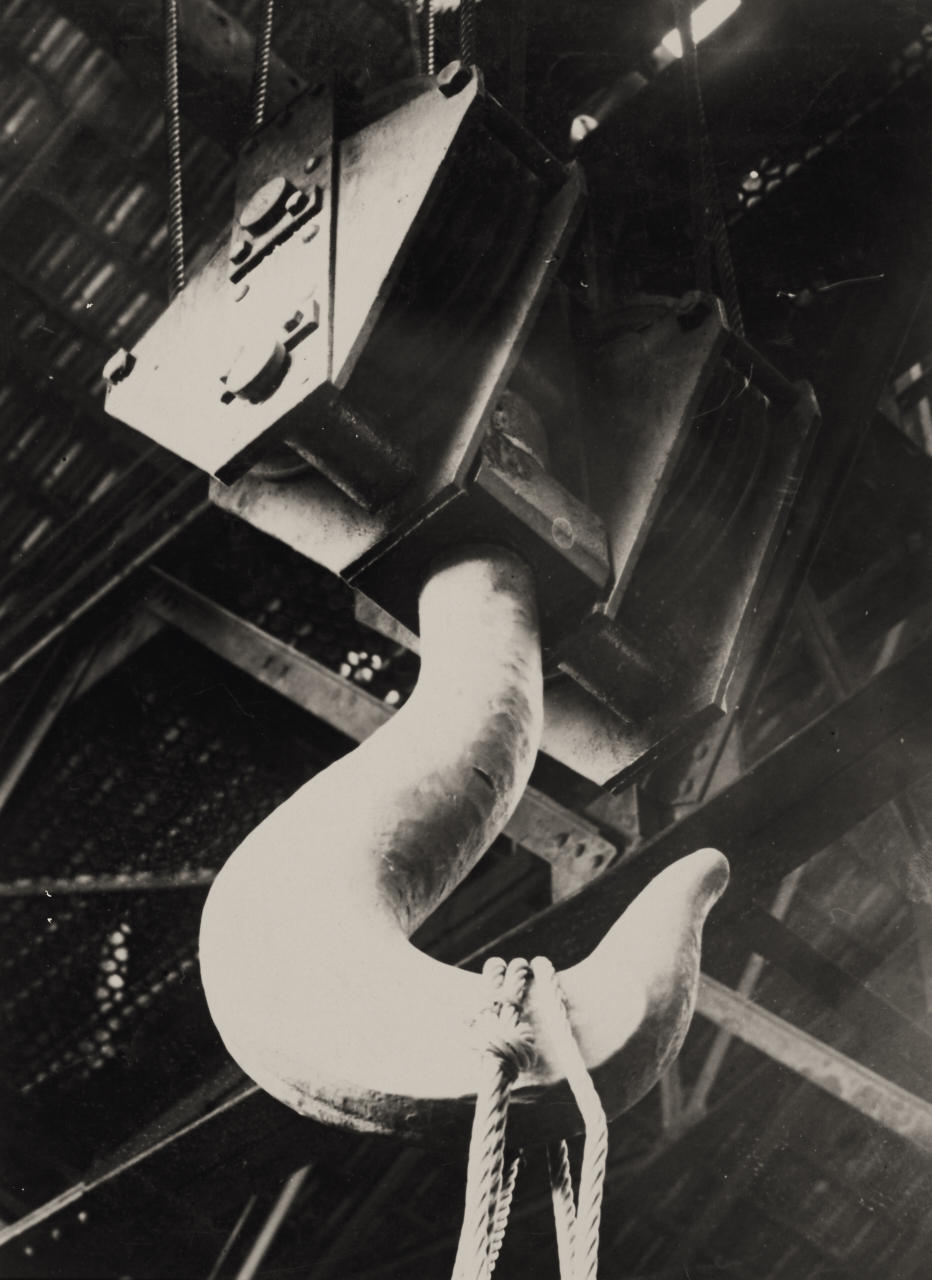 ALBERT RENGER-PATZSCH (1897–1966) Crane hook, 1930s