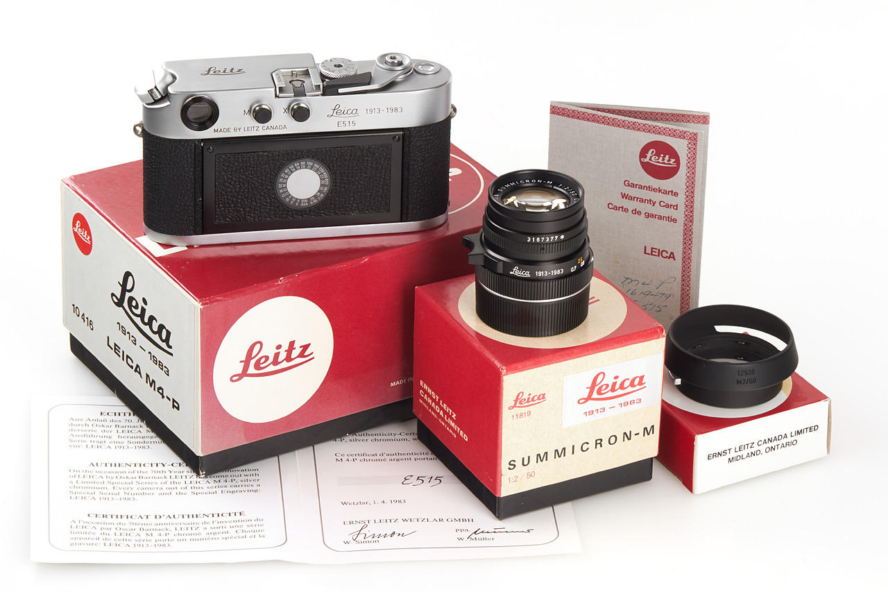 Leica M4-P chrome '1913-1983'