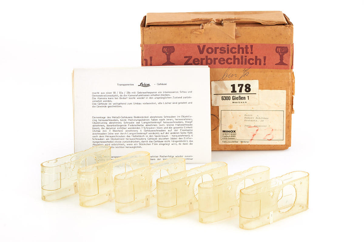 Leica Transparent Housings (various)