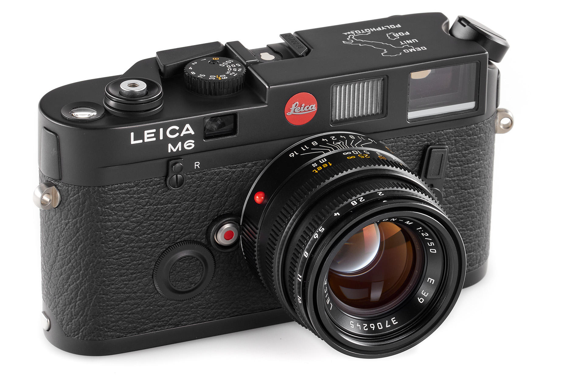 Leica M6 black 'Polyphoto' set Leica M6 black 'Polyphoto' set