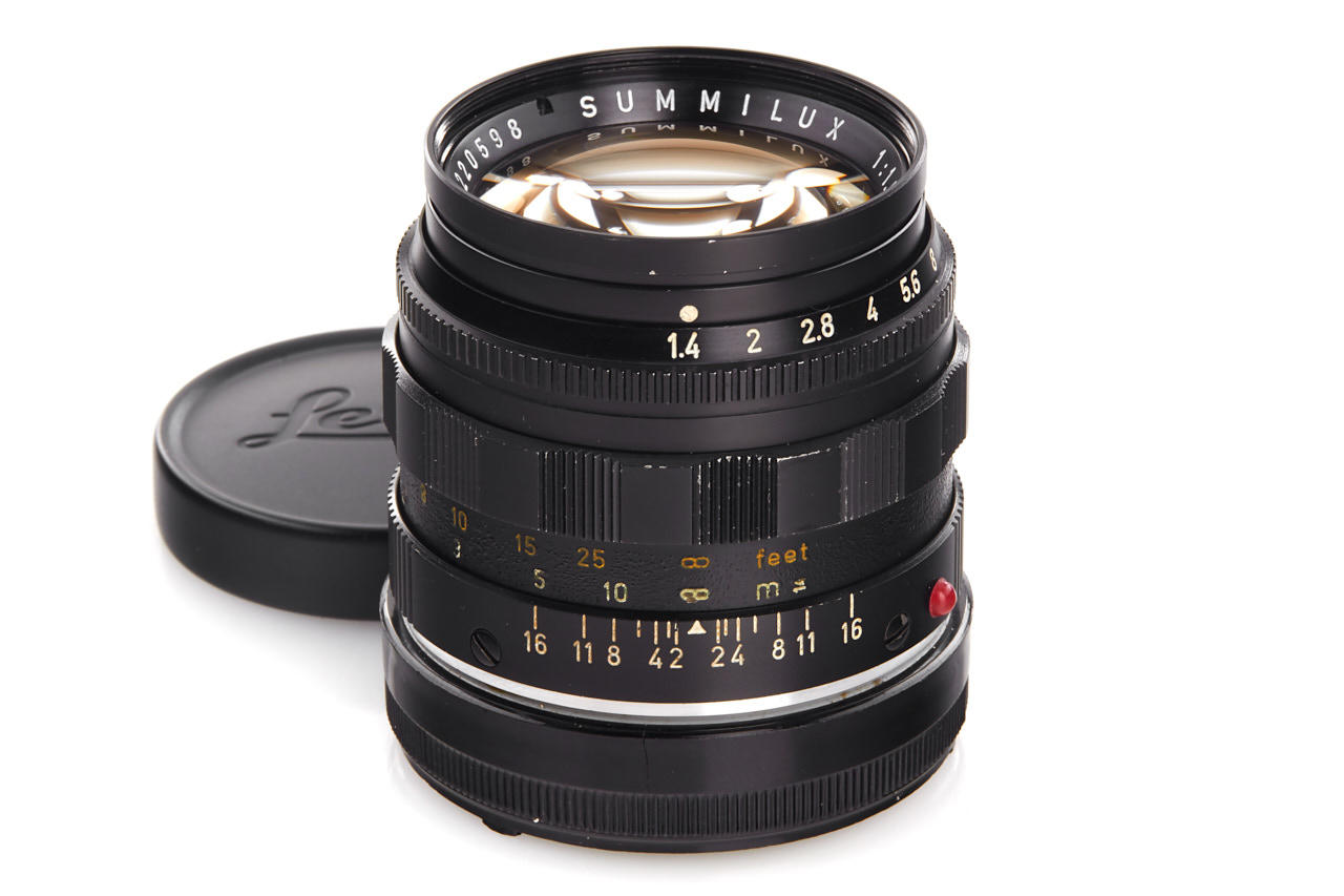 Summilux 1.4/50mm black paint
