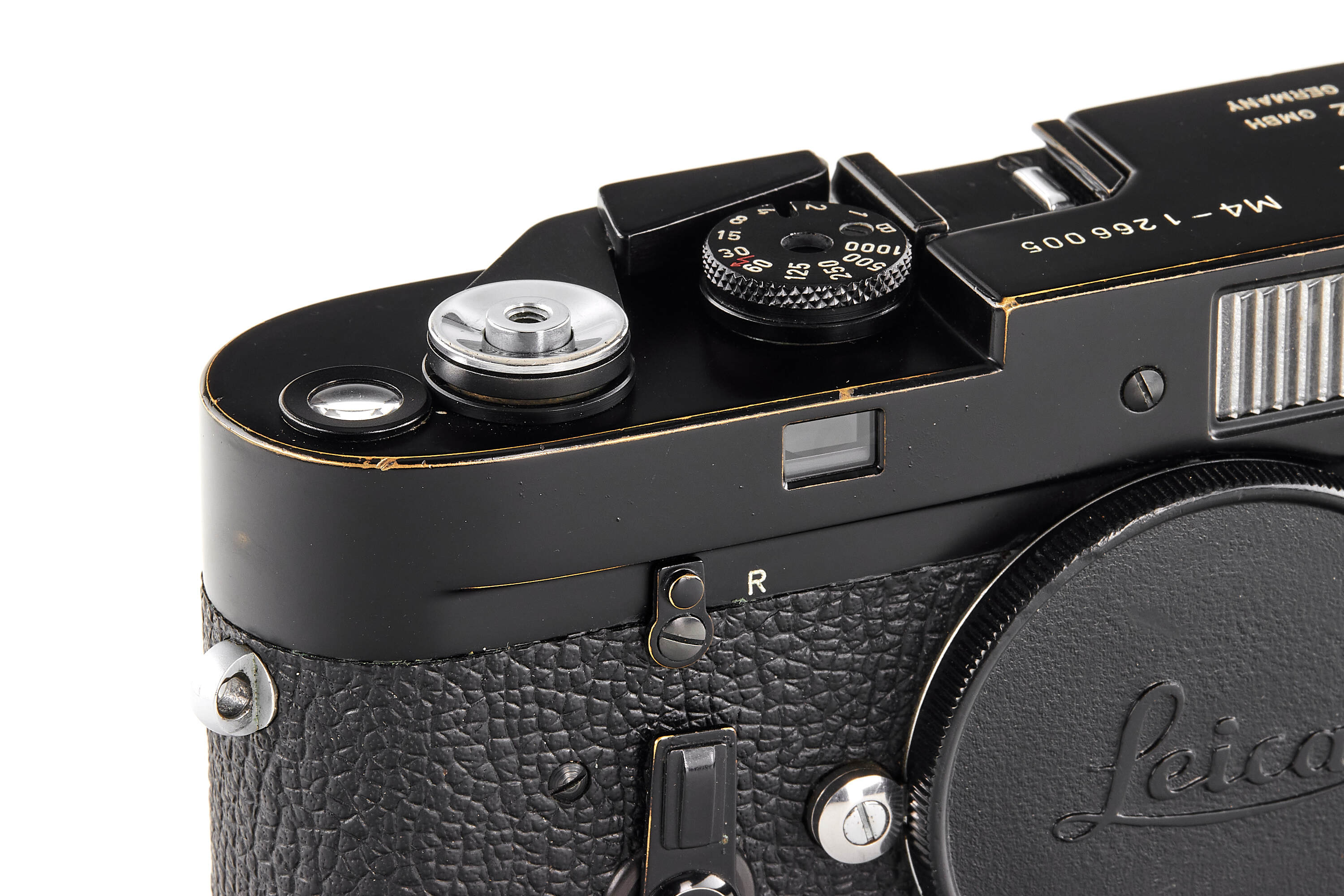 Leica M4 black paint