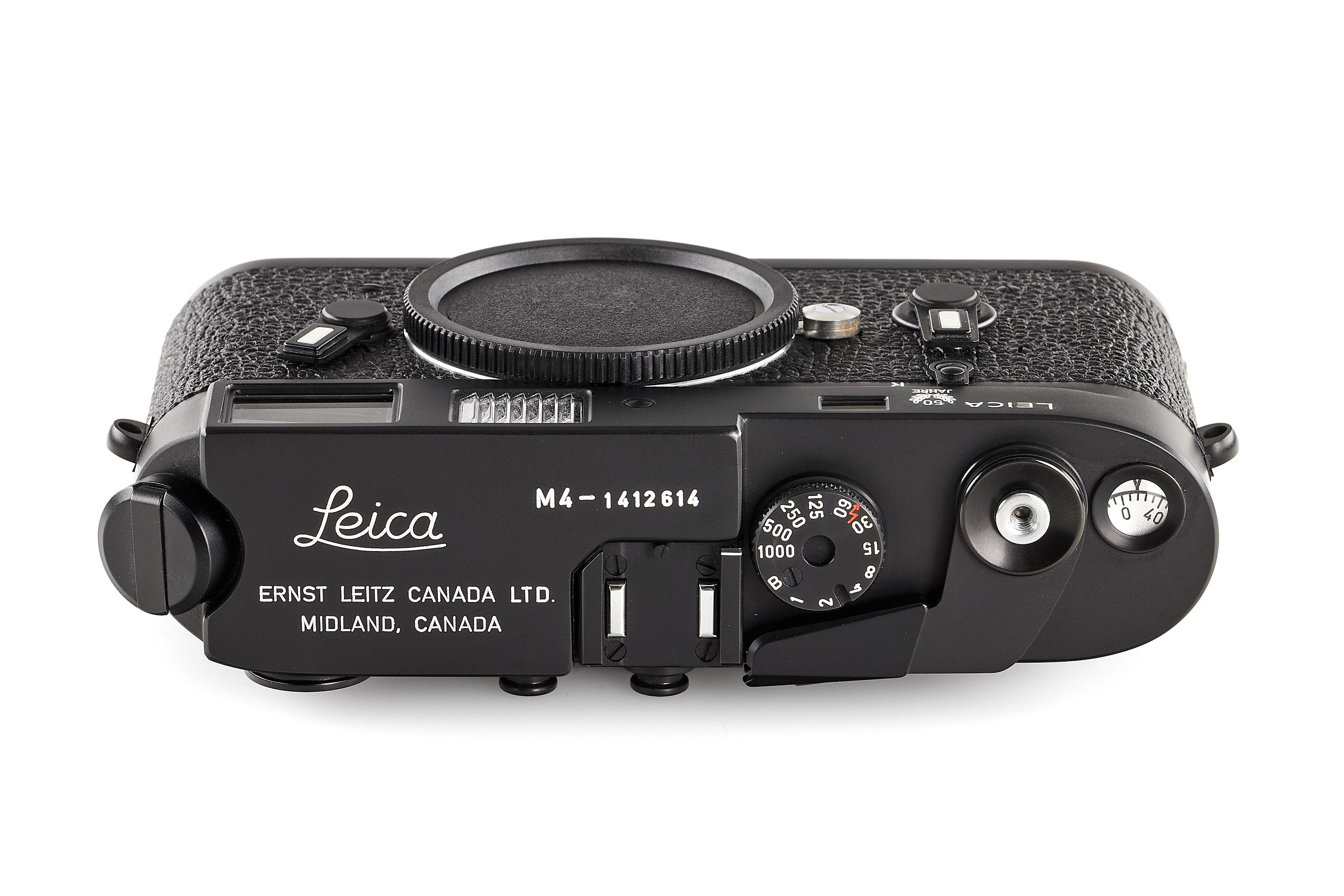 Leica M4 black chrome '50 Years' Midland