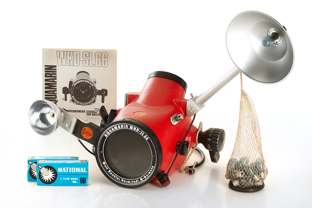 Aquamarin Unterwassergehäuse f. Rolleiflex SL66