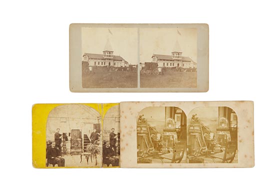3 Early Photography-Related Stereographs