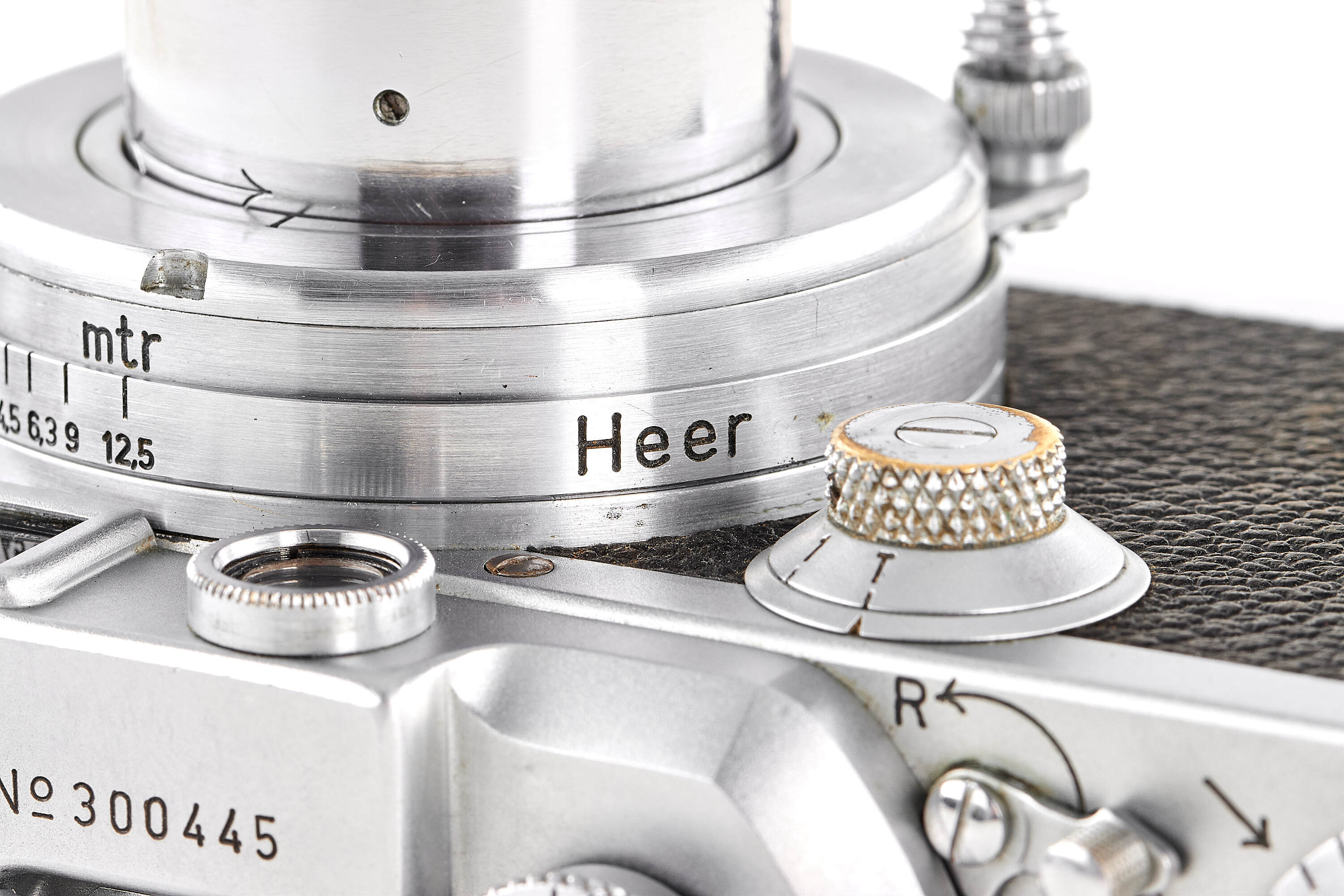 Leica IIIa chrome 'Heer'