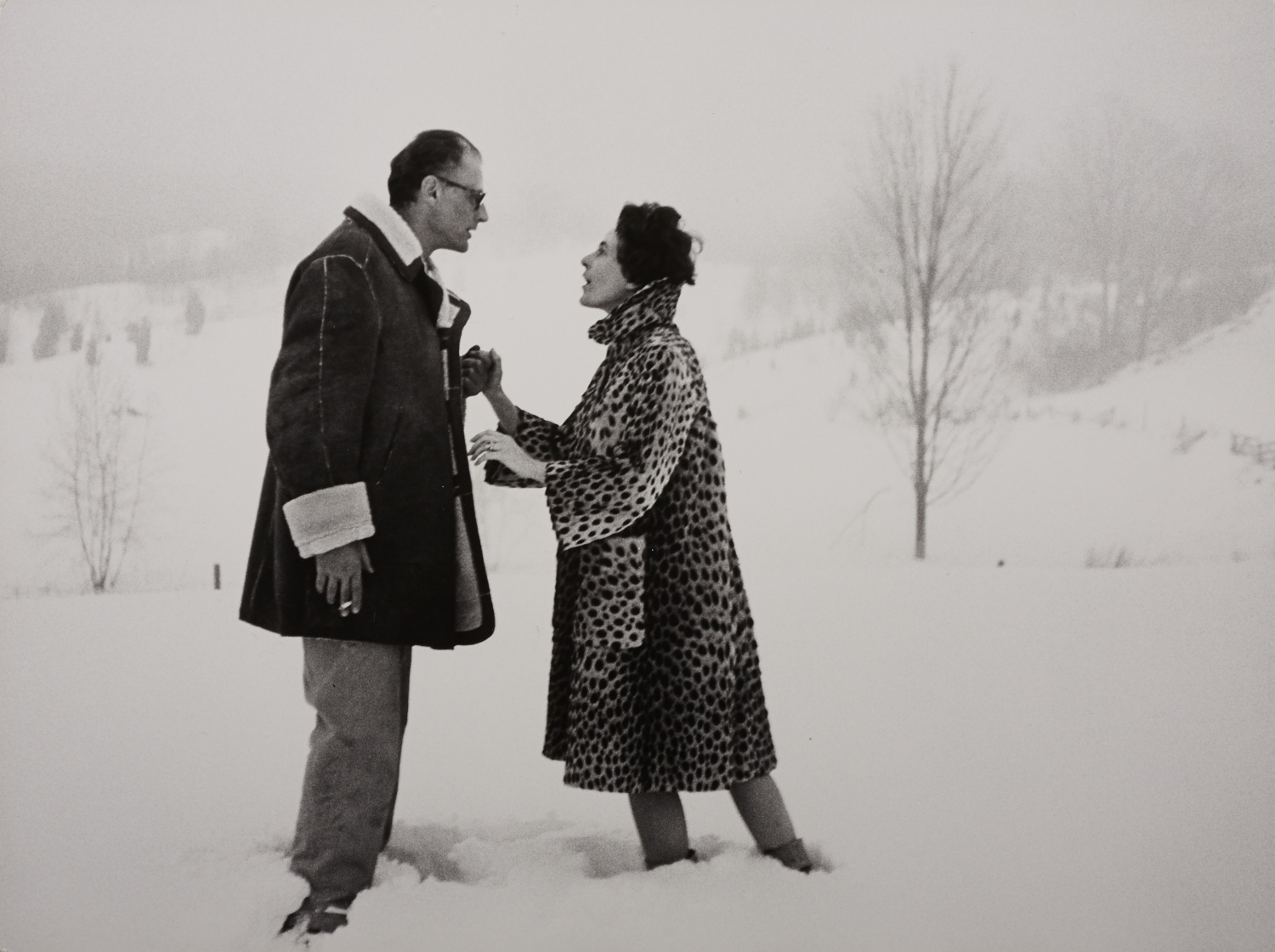 DENNIS STOCK (1928–2010) Arthur Miller and Inge Morath, c. 1961 DENNIS STOCK (1928–2010) Arthur Miller and Inge Morath, c. 1961