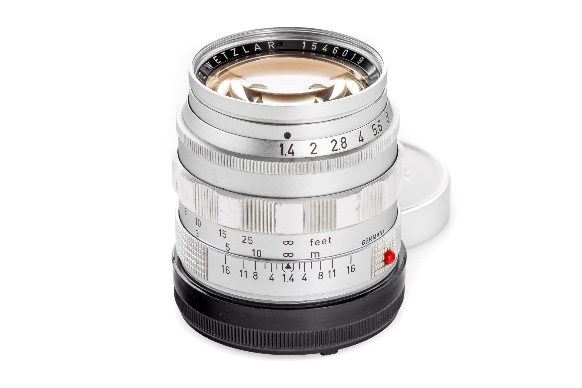 Summilux 1.4/50mm chrome prototype * Summilux 1.4/50mm chrome prototype *
