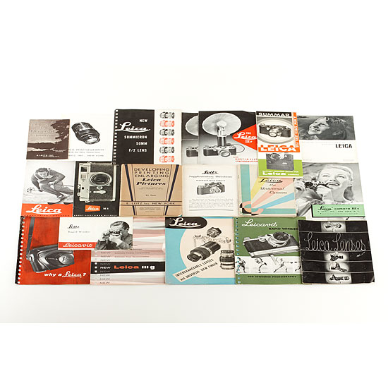 Leitz Literatur (Lot)