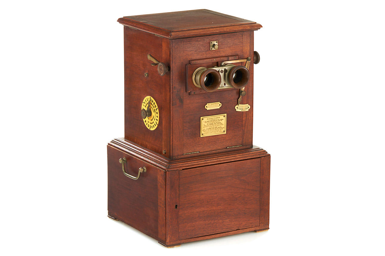 Jules Richard Taxiphote Model Mechanique Desktop Stereo Viewer