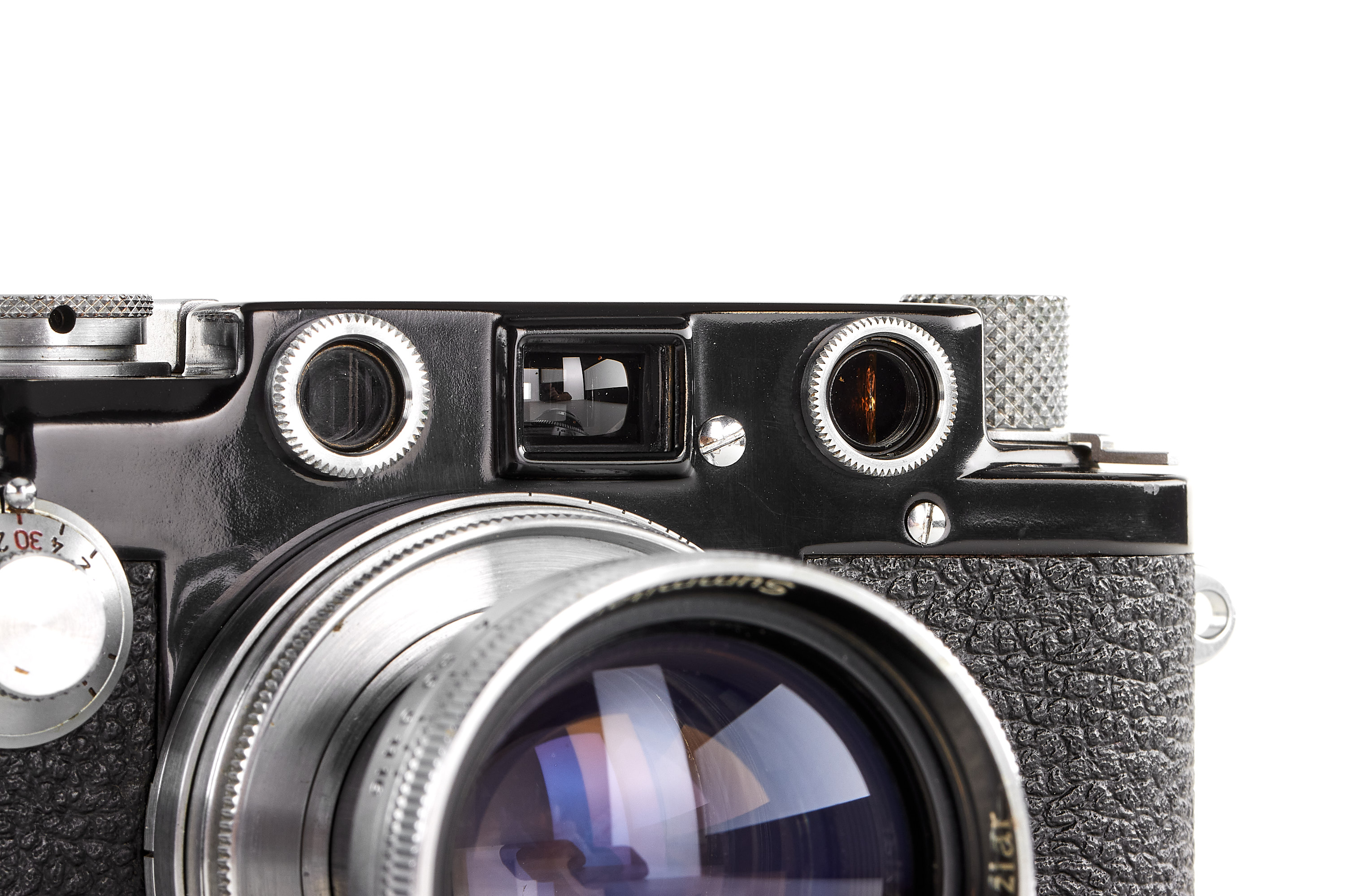 Leica IIIf black paint