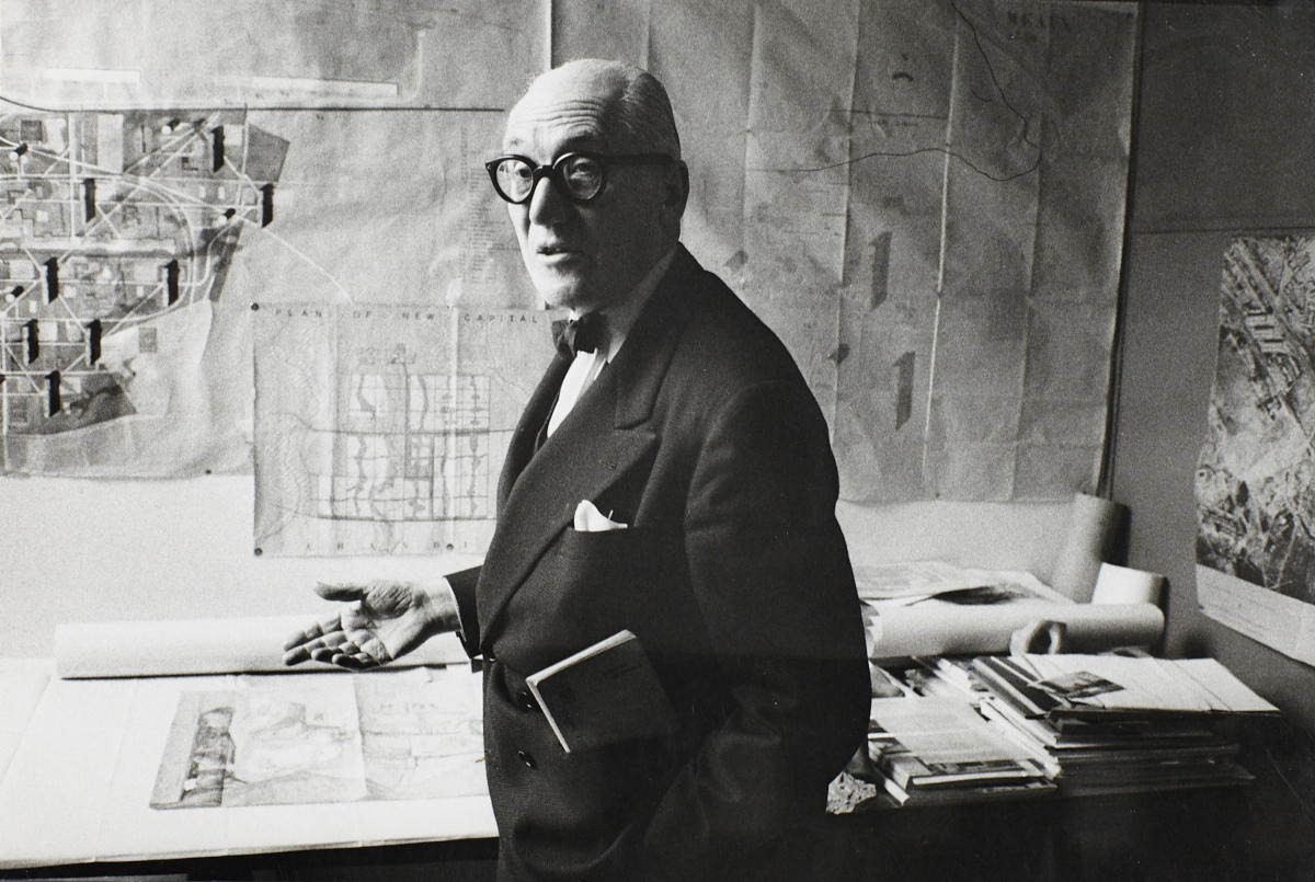 RENÉ BURRI (* 1933) Le Corbusier, ‘Atelier 35 S’, Paris 1959