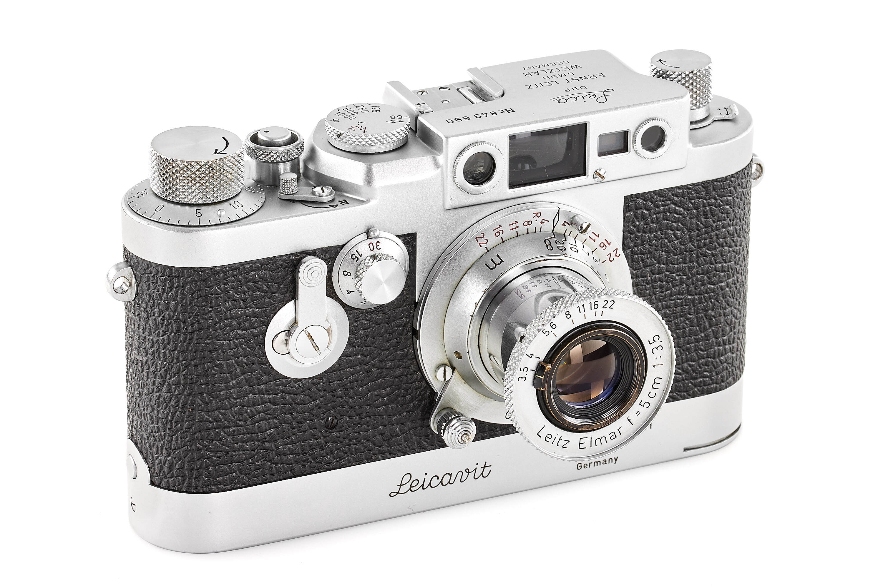 Leica IIIg with Leicavit