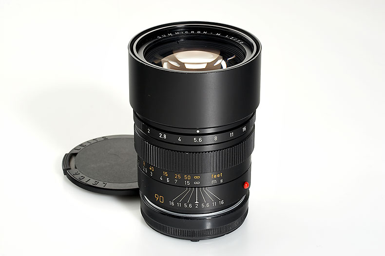 Summicron-M  2/90mm black 11136