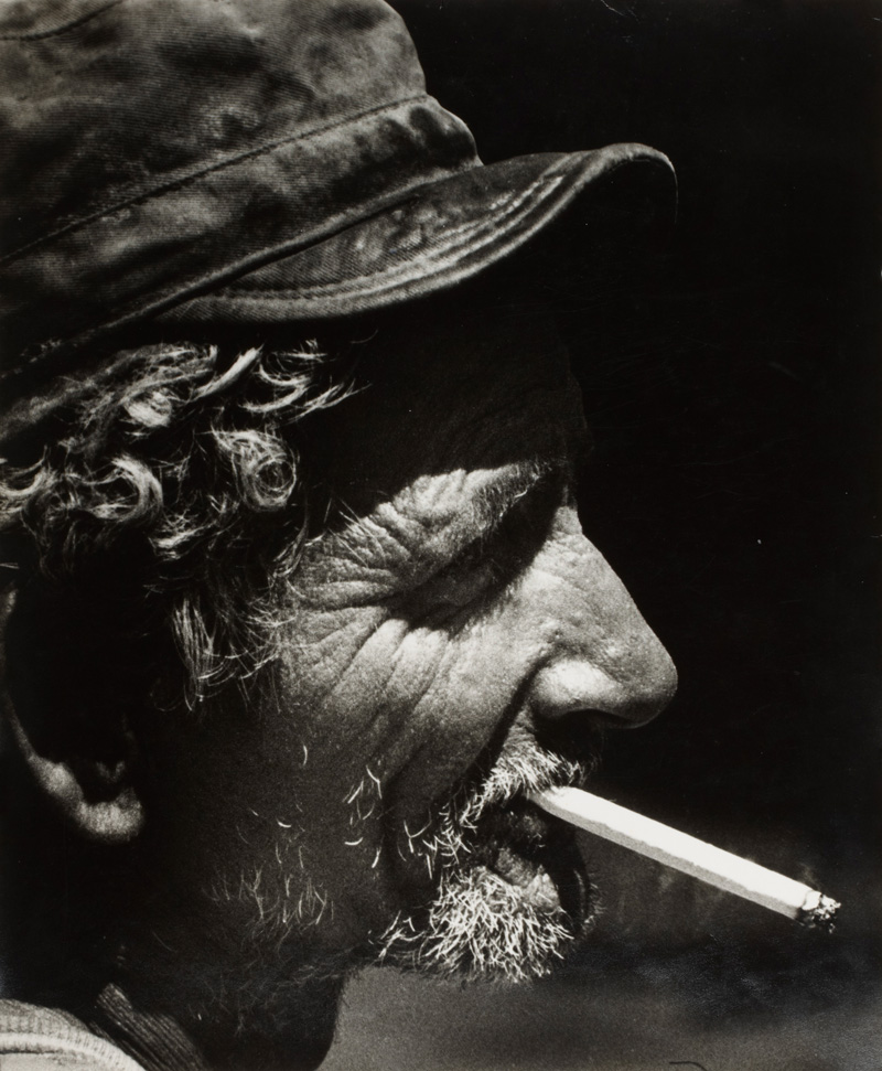 Man with cigarette, Osvaldo Salas (1914-1992)