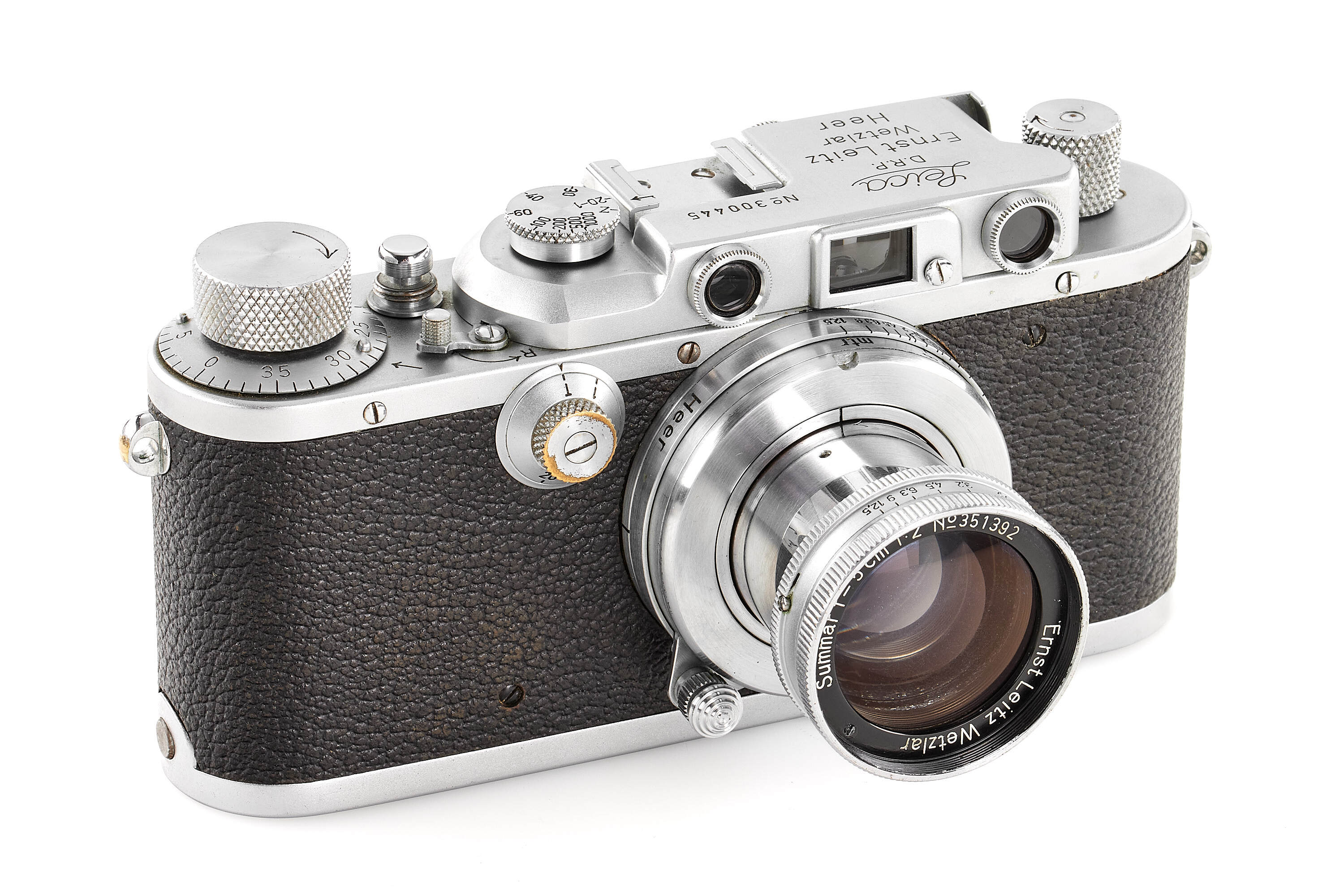 Leica IIIa chrome 'Heer'