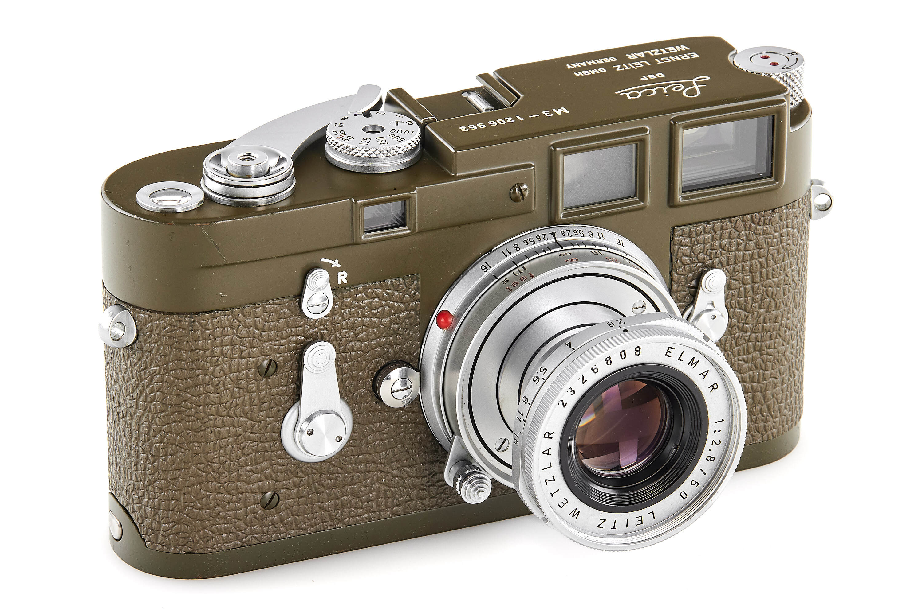 Leica M3 olive Last Batch Bundeswehreigentum *