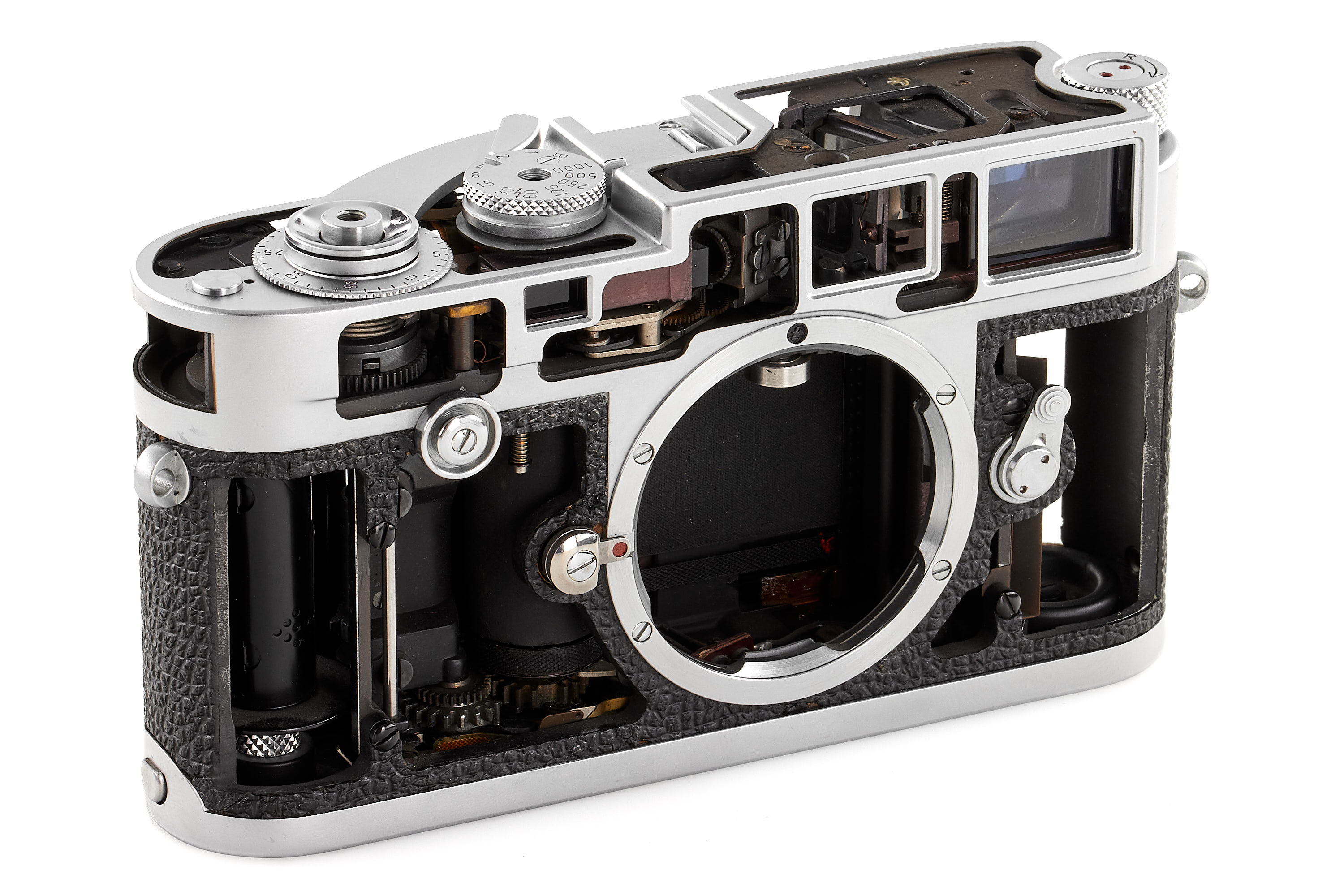 Leica M2 Button-Rewind cut-away model Leica M2 Button-Rewind cut-away model
